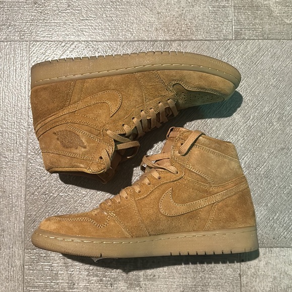 Nike Air Jordan 1 Retro High OG Wheat Men’s size 8.5 - Picture 6 of 16